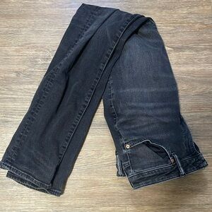 American Eagle Black Skinny Jeans 32x34